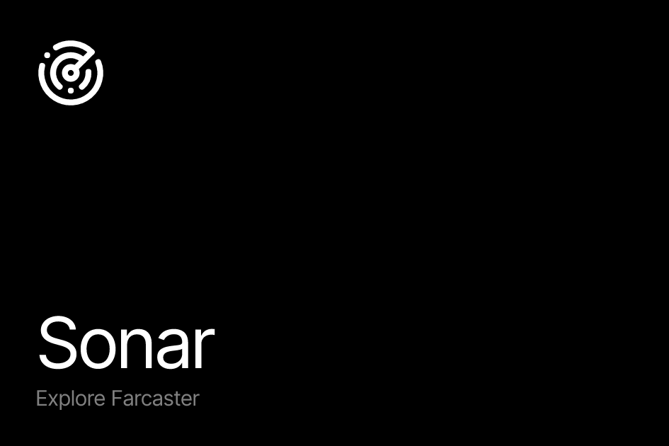 Sonar - Farcaster Mini Apps
